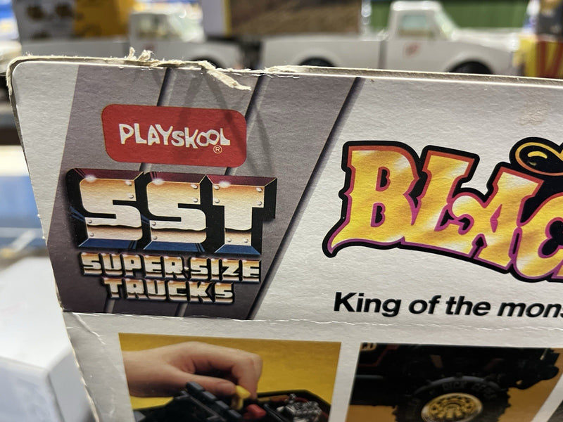 Playskool Black and Gold SST Pulling Truck Toy New in Box with Original Tape Uncut