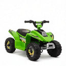 6V Green Children's Electric Quad ATV with Forward and Reverse Controls