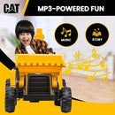 Realistic Sound 12V Excavator Ride-On Vehicle for Indoor and Outdoor Fun