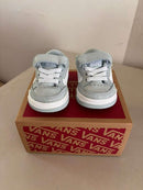 Vans Hylane V Toddler Shoes Holiday Dawn Mist Glitter Hook & Loop Size 2C