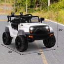 12V Battery-Powered Kids Ride-On Off-Road Truck Toy with Parent Remote Control
