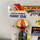 Vintage 1992 Manley Toys Battery-Operated Funny Seal Toy by Actions Toys