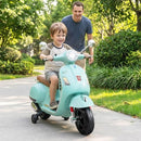OLA KIDS 12V Electric Green Vespa Scooter for Kids