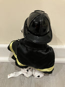 Personalized Gemmy Mini Valentine Flirty Flasher Firefighter Dog - Watch Now!