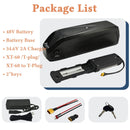 48V 20Ah Lithium Battery with 40A BMS for 100-1500W Motor for Extended Travel