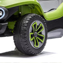 12V Official Volkswagen Beetle Electric Ride-On Car for Kids - Green, Speeds 1.5-2.5MPH