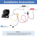 12V 150DB Snail Electric Train Horn for Trucks