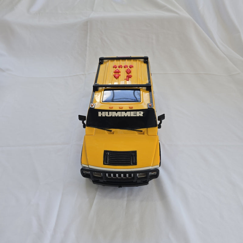 Yellow 2006 Hummer H2 Toy with Voice, Lights, and Horns - Road Ripper Model