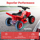 12V Electric Quad Bike for Kids with Music, Lights, USB Connectivity, and Wireless Features