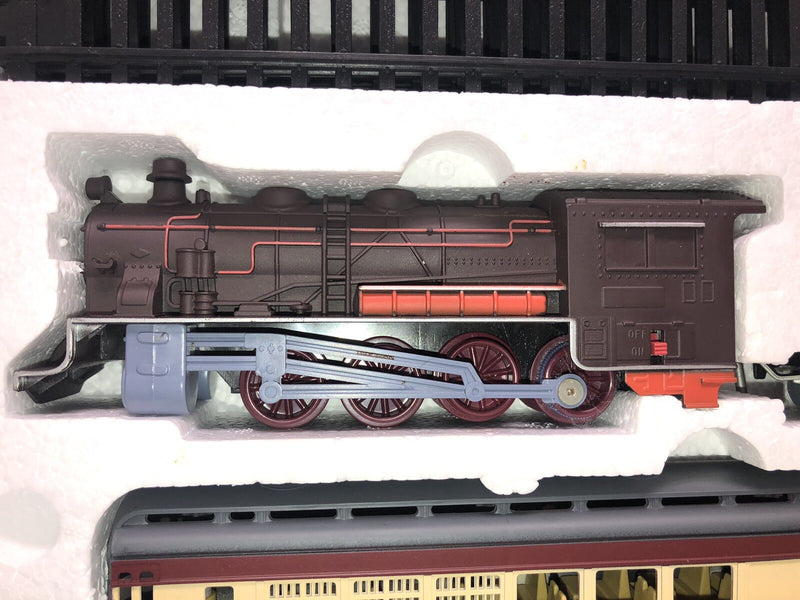 20-Piece Battery Operated Classic Train Set with Lights and Sounds