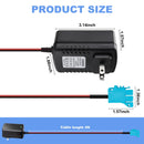 12V Charger for PegPerego John Deere Ground Force Tractor Battery