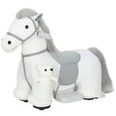Qaba 6V Electric Ride-On Horse Toy for Children Aged 1.5 to 5 Years