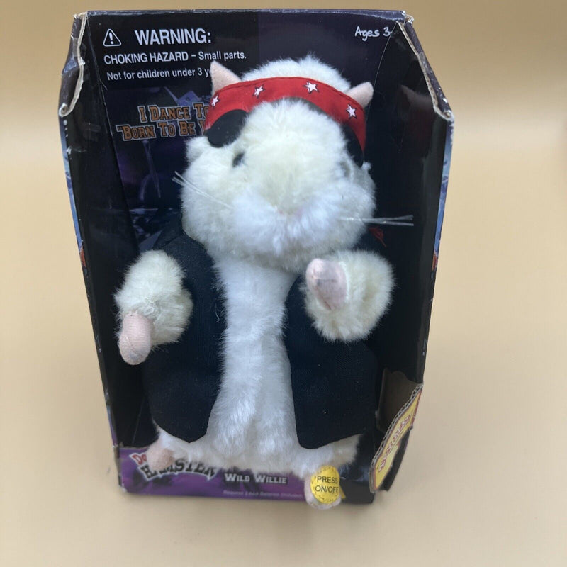 Wild Willie Dancing and Singing Hamster Toy Fully Functional