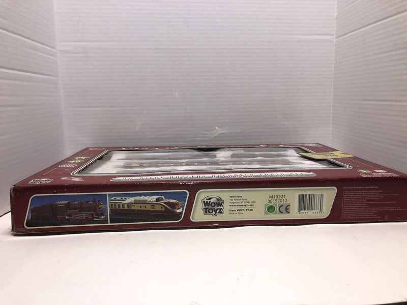 20-Piece Battery Operated Classic Train Set with Lights and Sounds
