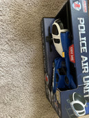 Police Air Unit Playset with Helicopter and Cruiser, Ages 3+