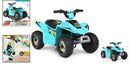 Blue Electric Ride-On ATV for Kids with Comfort and Safety Features