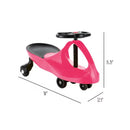 Zig Zag Pink Ride-On Scooter for Kids Age 3 and Up