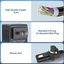 EGK 12V Battery Charger with 6.6ft Cable, Black