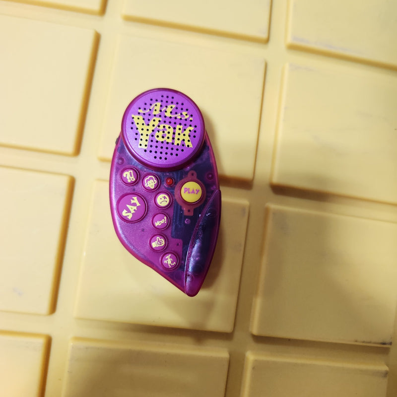 Yak Bak MS Voice Recorder Toy – Pink & Purple Model C10