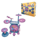 Lexibook Interactive Light-Up Electronic Drum Kit with Keyboard and Cymbals