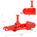 12V Electric Scissor Jack Set for Vehicles, 3 Ton Capacity, Adjustable Lift Height 5"-17"