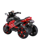 Electric Ride-On Motorcycle with Training Wheels for Children Aged 3-6