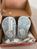 Vans Hylane V Toddler Shoes Holiday Dawn Mist Glitter Hook & Loop Size 2C