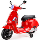 6V Electric Dual Ride-On Red Motorcycle Toy for Kids - 3-Wheeler Fun