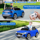 INFANS Audi SQ8 Electric Ride-On Car in Blue for Ages 3+