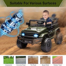 12V Remote Control Electric Truck for Kids in Spring Green