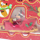 Disney Mickey Mouse Holiday Express 21-Piece Train Set with Lights and Sounds for Christmas