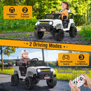 12V Battery-Powered Electric Ride-On Truck for Kids with 3 Speed Options