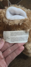 Gemmy Cheerful Holiday Animated Goat Plush Toy "Jingle Bells"