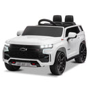 UBesGoo 12V White Electric Ride-On Truck - Comfort and Safety Features
