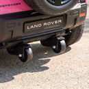 12V Licensed Pink Land Rover Ride-On Car with Suspension and Remote Control