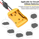 Sturdy Dual Dewalt Battery Adapter Set with 30Amp Fuse – Trustworthy DIY Resource