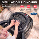 Ford Shelby 3-in-1 Black Push and Slide Walking Car