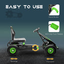 Green Pedal Go Kart for Kids Ages 5-12