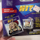 2001 Tiger Hit Clips Micro Music Clip Madonna Don't Tell Me by Hasbro - New Condition