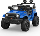 12V Electric Ride-On Truck for Kids with Parental Remote Control - Off-Road Toy Car