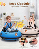 Garvee 12V Electric Bumper Car for Kids, Toddler Ride-On Vehicle
