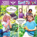 Inspireyes Rechargeable Kids Walkie Talkies - 3 Pack in Mint Garden
