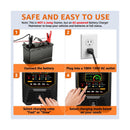 PLXX 12V 24V 0-15A Heavy Duty Smart Trickle Car Battery Charger