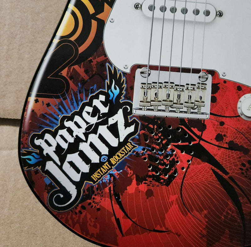 Paper Jamz Series 2 Instant Rock Star Red Guitar Toy