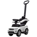 Dual Function Ride-On Push Car, Official Land Rover Discovery, White