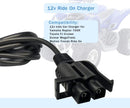 12V Charger for Children's Ride-On Vehicles and Yamaha Raptor