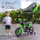 12V Children’s Electric Dirt Bike with Dual 35W Motors for Ages 3-6