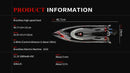 WL916 2.4G Brushless Remote Control Speed Boat - 45km/h Performance