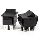 Set of 2 Foot Pedal Switches with 6 Pins for 6V, 12V, and 24V Ride-On Toy Cars
