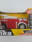 TONKA MIGHTY FORCE FIRETRUCK WITH REALISTIC LIGHTS AND SOUNDS - 7" IN BOX
